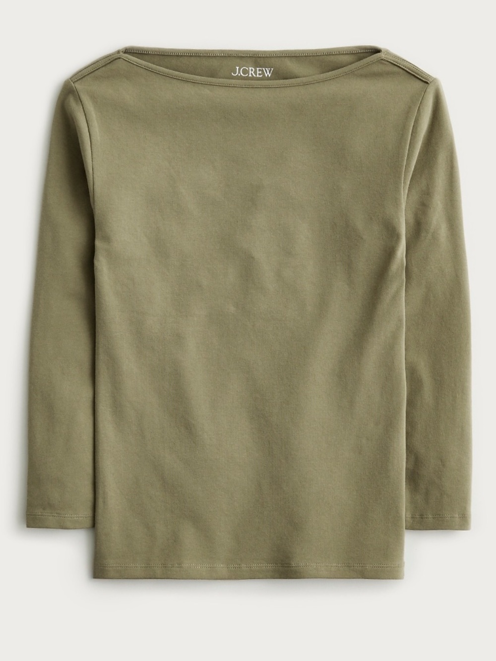 NWT J.Crew Ballet-sleeve top in lightweight stretch cotton blend